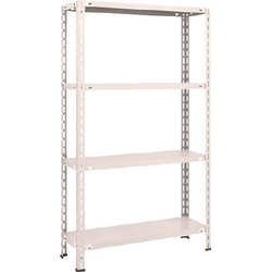 Small Capacity Shelf Model L (Open Type, 80 kg Type, Height 1,500 mm) L55V-15-NG