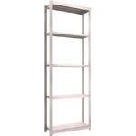 Small to Medium Capacity Boltless Shelf Model M1.5 (150 kg Type, Height 2,400 mm, 5 Shelf Type)