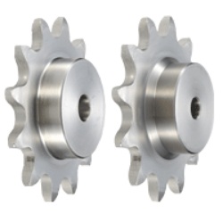 Stainless-Steel Double-Pitch Sprocket, S Roller Type / R Roller Type SM2080SB10-1/2