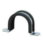 Saddle with Saddle Band Rubber (Electro Zinc Plated/Stainless) A10457-0047