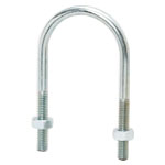 U-Shaped Metal Fitting Long Leg U Bolt +30 (Electrogalvanized/Stainless Steel) A10599-0131