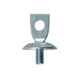 Vertical Piping Fitting - One-Hole Screw Foot (Electro Zinc Plated/Stainless Steel) A10373-0026