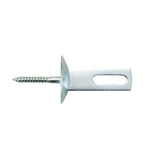 Vertical Pipe Fitting with Synthetic wood Screw (Electro-Galvanized/Stainless Steel) A10380-0124