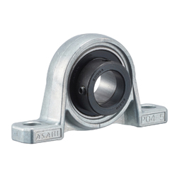 Pillow Block Unit Silver Series with Eccentric Wheel, Cylindrical Hole Shape, UP