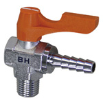Ace Ball Angle Type (Made of Brass) BH Hose Nipple Integral Type BH-3208