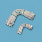 Double Press 90° Elbow with Safety Function, Applicable to Stainless Steel Pipes WP-90E-20X13