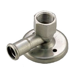 Stainless Steel Pipe Type A SUS Press Seated Faucet Elbow