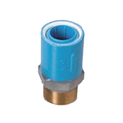 Preseal Core Joint, Insulation Type, for Device Connection (Fitting for Prevention of Contact Between Dissimilar Metals), Z Series, Male Adapter ZM Type, Reducing Socket