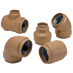 Pressure Pipe Exterior Cladding 20 K Fitting Tee