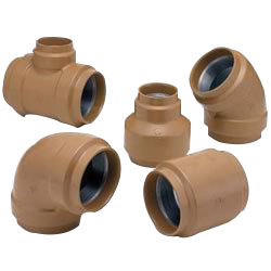 20 K Fittings with Outer Coating for Pressure Piping - Socket