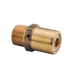 Multi-1 Aluminum 3-Layer Tube System Male Adapter m