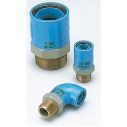 Core Fittings, for Appliance Connection, Dissimilar Metals Contact Prevention-Fittings, Male Adapter Elbow ZML-15-CC