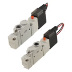 Electromagnetic valve, VLEM7000 series,　standard, 3 ports, 2 positions VLEM7101-T-220VAC-TB