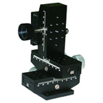 Manual XYZ Axes, Dovetail Groove Gear Rack Stage 40 × 40 / 40 × 60 / 40 × 80 / 40 × 100 / 40 × 120 / 40 × 140 [D3-4]