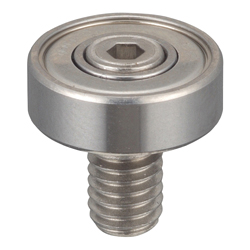 Stainless Steel Ball Bearings With Bolts Hex Groove Type 22SUS-6B2