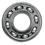 Stainless Ball Bearing, Deep Groove, 6,000H, 6,200H, 6,300H, Metric Series 6001H2RS