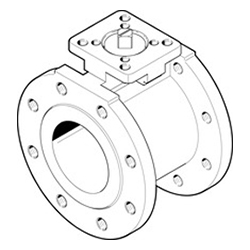 Ball valve, VZBC Series VZBC-80-FF-16-22-F07-V4V4T