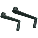 Crank handle - electroplated cast iron handle HMB-250-SQ
