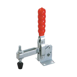 Toggle Clamp, Vertical Type, U-Shaped Arm, Flange Base, Tip Bolt Slide Adjustment, Tightening Force 3,400 N