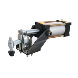Fixed Bar Pneumatic Clamp with Flanged Base, GH-12050-A