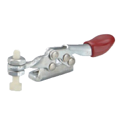 Fixed Bar Toggle Clamp, Horizontal Type, with Flanged Base, GH-201-AR