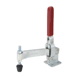 Toggle Clamp - Vertical Handle - Solid Arm (Flanged Base) GH-12315