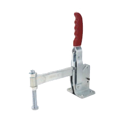 Toggle Clamp - Vertical Handle - Solid Arm (Flanged Base) GH-101-JS
