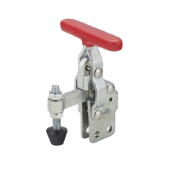 Toggle Clamp - Vertical Handle - Fixed Spindle (Straight Base) T-Handle, GH-12075