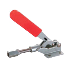 Toggle Clamp - Push-Pull - Flanged Base, Stroke 30 mm, Straight Handle, GH-31501