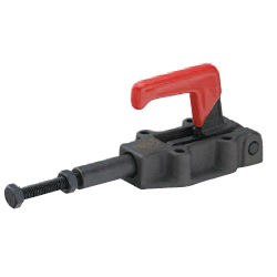 Toggle Clamp - Push-Pull - Flanged Base, Stroke 32 mm, Straight Handle, GH-30600