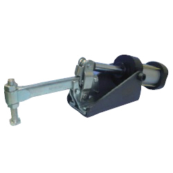 Solid Arm Pneumatic Clamp with Flanged Base, GH-10249-A