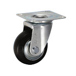 Caster for Medium Loads, J-Type Swivel Bracket (Size 75 mm)