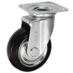 J-Type Swivel Caster For Medium Loads 130‑mm Size (Metal Fitting Only, No Wheel)