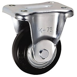 K-Type Fixed Caster For Medium Loads 75‑mm Size (Metal Fitting Only, No Wheel)