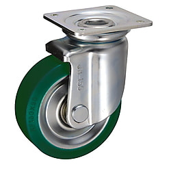 JM-Type Swivel Caster For Heavy Loads 100 To 130‑mm Size (Metal Fitting Only, No Wheel)