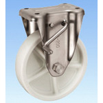 Stainless Steel Caster Holder (with Rotation Stopper) KABZ Type Size 200 mm PNKABZ-200