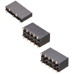 Nylon Pin Header / FSM-20 Socket (Square Pin), 2.00 mm Pitch, SMT Type (1 Row / 2 Rows) FSM-22045-11