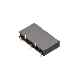 Nylon Pin Header / FSM-41 Socket (Square Pin), 2.54 mm Pitch, SMT (1 Row) FSM-41052-10