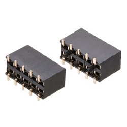 Nylon Pin Header / FSM-42 Socket (Square Pin), 2.54 mm Pitch, SMT (2 Rows)