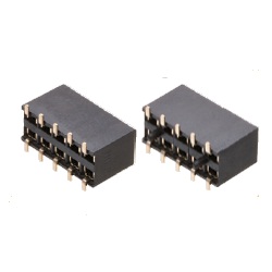 Nylon Pin Header / FSM-72 Socket (Square Pin), 1.27 mm Pitch, SMT (2 Rows)