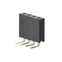 Pin Header / FSR-41 Socket (Square Pin), 2.54 mm Pitch, Right Angle (1 Row)
