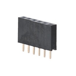 Pin Header / FSS-41 Socket (Square Pin), 2.54 mm Pitch, Straight (1 Row) FSS-41057-19