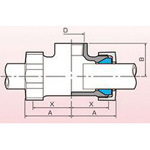 High-Power Joint Diameter Difference Female Screw Tee