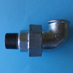 Pipe Fitting, Union Elbow with Male Screw MULG-40A-B