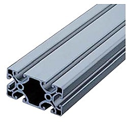 Line 8 Strut Profile, Economy Type, 80 × 40, 1 Row Groove × 2 Row Groove, 4 Surface Grooves SPE