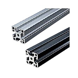 Line 8 Strut Profile, Lightweight Type, 40 × 40, 1 Row Groove × 1 Row Groove, 4 Surface Grooves SPL