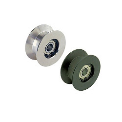 V Groove Guide Rollers (Double Bearings) (GRL-V)