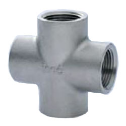 Stainless Steel Screw-in Tube Fitting Cross 304X-25