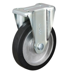 Pulley Caster, TR-AWK Type, Aluminum Core Type, Includes Fixture