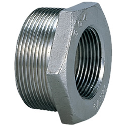 Stainless Steel Screw-In Pipe Fitting, Bushing SUS-BU-11/2X3/4